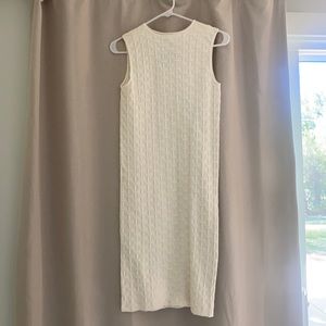 White dress, unworn with tags